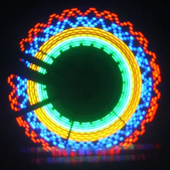 Barvita, 32 LED Kolo Kolo Svetlobe 32 Vzorec Kolesarske Pnevmatike Naper Dekor Svetilka Zunanja Svetilka Kolesarska Oprema - 