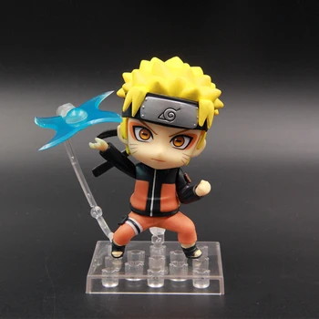 3pcs/set Naruto, Naruto Uzumaki Q Ver Japonske Anime Akcijska Figura, PVC Model Otroci Zbirka Darilo Dekoracija Lutka 10 cm Brezplačna Dostava