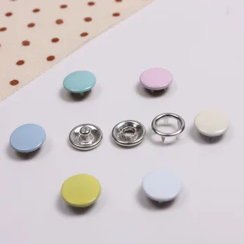 Brezplačna dostava 4sets/veliko 9.5 mm baker barva gumb oblačilo pet kremplji baby vzpon oblačila gumbi