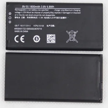 10pcs/veliko visoke kakovosti mobilni telefon baterija 1800mAh BV-5S za Nokia X2 X2D X2DS RM-1013 zamenjavo baterije