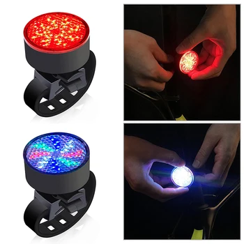 Nove Multi Razsvetljavo Načini Kolo Svetlobe USB Charge Kolo Led Bliskavica Rep Zadaj Kolesa, Luči za Gore Bike Sedežna
