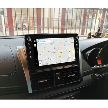 Autoradio Android 1 din Radio, GPS Multimedia Player Carplay Pogled od Zadaj Kamero DVR 4G Za Toyota Vios Yaris 2013 2016