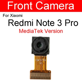 Sprednji in Nazaj, Kamera Zadaj, Modul Za Xiaomi Redmi Opomba 3/Opomba 4 4X Pro Global/MTKX20 Majhne Velike Glavne Kamere Flex Kabel za Popravilo Delov