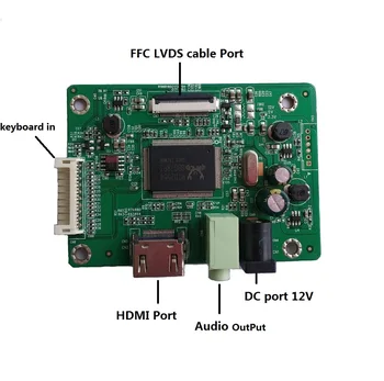 Za B173HAN01.0 Krmilnik odbor zaslon LCD LED HDMI Driver kit EDP mini zaslon kabel zaslona 1920X1080 17.3