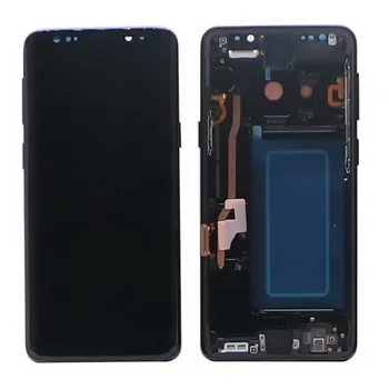 Originalni Zaslon Za Samsung Galaxy S9 PLUS S9+ G965 G9650 LCD-Zaslon, Zaslon na Dotik, Računalnike Za S9Plus G965F Zaslon Z okvirjem