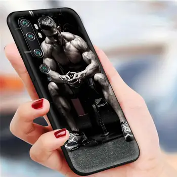 Fitnes, BodyBuilding človek dekleta Primeru Telefon za Xiaomi Mi Poco X3 NFC M3 F1 10T Pro 5G Opomba 10 A2 8 Lite 9T CC9 CC9E Kritje Lupini
