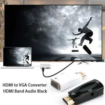 1 M Kabel HDMI HDMI Na VGA 1080P HD Z Avdio Kabel HDMI NA VGA Kabel dropshipping