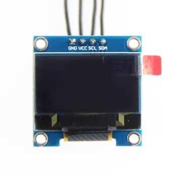 0.96 palčni OLED IIC GND LCD zaslon, Ločljivost 128*64 0.96-palčni Barvni Zaslon LCD Modul z Velikim zornim Kotom Voznik IC SSD1306