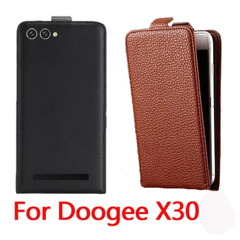 Za Doogee X30 Luksuzni primeru telefon za Doogee X30L Primerih Kritje Fundas Mobilni Telefon Vrečko Flip Navzgor in Navzdol Primeru za Doogee X20L X20