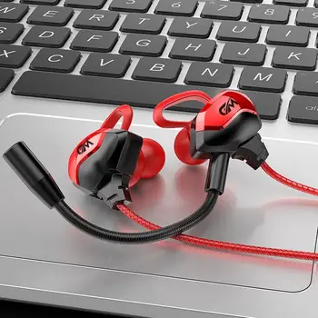 G3000 Žično Dinamične Slušalke 3.5 mm V uho Gaming Slušalke z Mikrofon za Telefon/PC