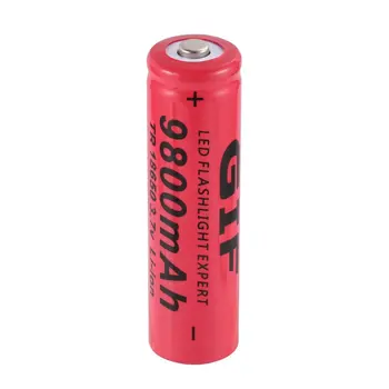 3,7 V 9800mAh Li-ionska Baterija za Polnjenje s Polnilnikom