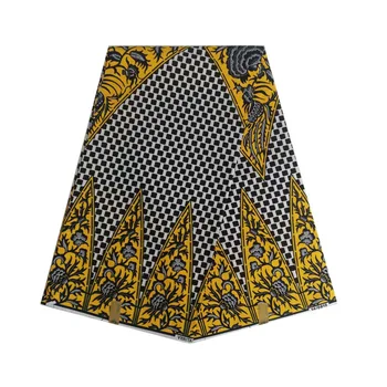 2019 Visoke kakovosti batik vosek afriške ankara pagne tiska v tkanine nigerijski bombaž 6yards cottonV-L 804