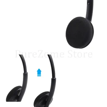 Klicni Center USB Slušalke šumov Slušalke Slušalke z Mikrofon Nadzor Glasnosti Funkcije