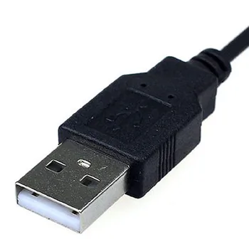 1PC Črna USB Polnjenje Vnaprej Linija Kabel Kabel Polnilnika za/SP/GBA/GameBoy/Nintendo/DS