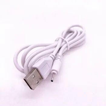 Bela 1M/3 M DC 2 mm Polnjenje prek kabla USB Kabel za Nokia E5 E50 E51 E61 E61i E62 E63 E65 E66 E71 E72 E73 E75 E90 X3 X6 X2-01 N810 N8 N76