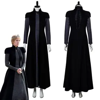 Cersei Lannister Cosplay Kostum Obleko Odrasle Ženske, Dekleta Halloween Carnival Kostumi Meri