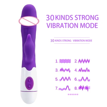 IKOKY G Spot Vibrator, Vibrator Realističen Penis Sex Igrače Za Ženske Klitoris Stimulator Ženski Dvojni Masturbator Vibracij