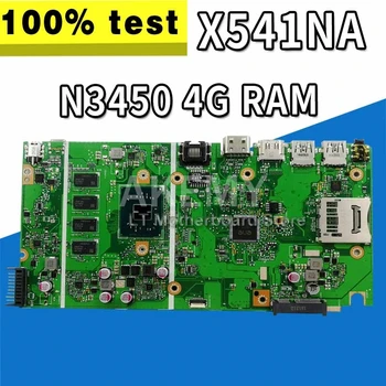 X541NA matično ploščo Za Asus X541NA prenosni računalnik z matično ploščo X541NA mainboard X541N motherboard test OK N3450 4 CPU Jedra 4GB RAM