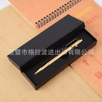 A214 Ročno medenina pero medenina taktično pero taktično vijakov medenina pero CNC obrti ustvarjalne baker pero