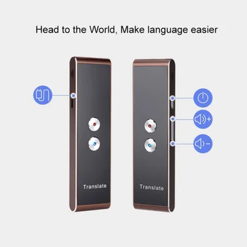 Koristno T8 Smart Govora Prevajalec Dvosmerni Realnem Času 30 Multi-Language Posodobitve Za Učenje, Ki Potujejo Poslovno Srečanje