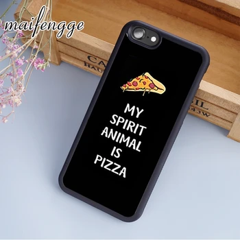 Maifengge Pizza Smešno Ponudbe Primeru Za iPhone 5 6 6s 7 8 plus X XR XS max 11 12 Pro Samsung Galaxy S7edge S8 S9 S10