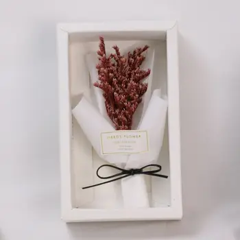Valentinovo Ročno Posušeno Cvetje Šopek Škatel Doma Vrt Praznično Stranka, Material Umetna Odlikovanja