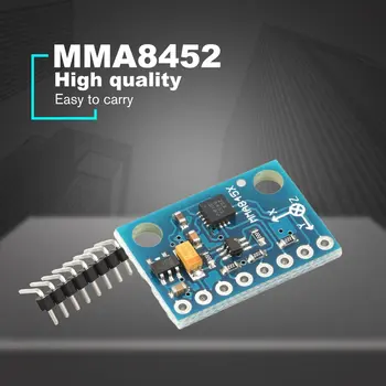 MMA8451 Digitalni Triosnih Pospeševalnik Senzor Pospeška Modul Visoko precizne Naklon Modul GY-45 Natančnost Nagib