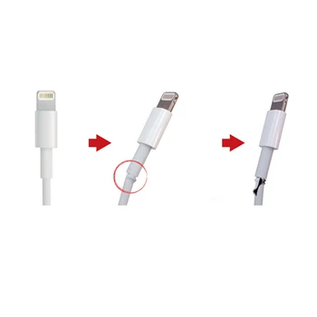 2 Kos/veliko Risanka Kabel za Varovanje Podatkov v Skladu Kabel Zaščitnik Zaščitna Primeru Kabel Navijalec Kritje Za iPhone USB Kabel za Polnjenje