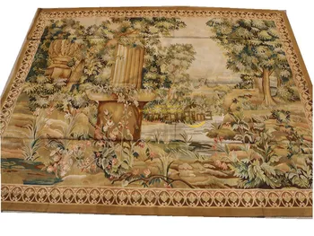 Bohemian tapestriesBrown Modi Krožne Gospodinjski Dekoracijo Mat Steno, Tapiserija, Barva Čiste Volne, Pletenje