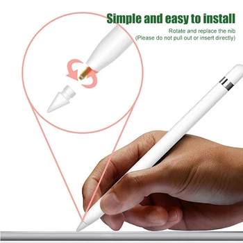 Univerzalno za Apple svinčnik nasvet Občutljive Pisalo Rezervnih nib nasvet zamenjava za apple svinčnik 2 1 pencil1 pencil2 zaslon na dotik