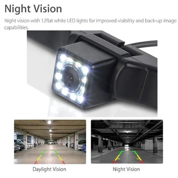 HD Rearview Nepremočljiva night vision 170 stopnja širokokotni avto pogled od zadaj kamero vzvratno varnostno kamero