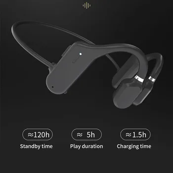 Prevajanje po zraku Slušalke Brezžične Bluetooth 5.0 Slušalke IPX6 Nepremočljiva Športne Slušalke