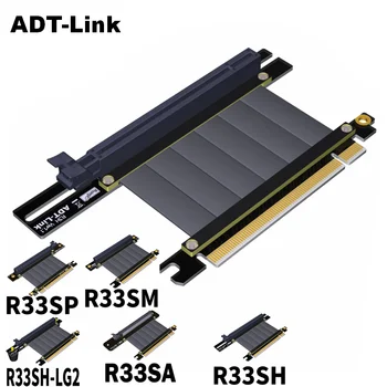 PCI Express PCI-e3.0 16x Prožni Kabel Kartico Razširitev Adapterja Riser Card Grafične Kartice Vertikalni Priključek Kabel L vrsta