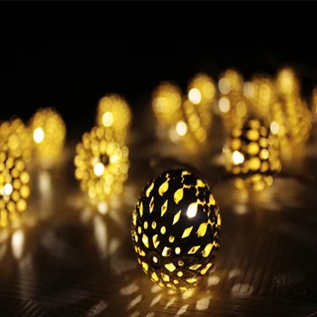 Novost Zlato Žogo Praznik Luči, 5m 20 LED Niz Luči Za svate Pravljice Dekoracijo Luči
