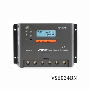 Sončna Brezplačno Krmilnik VS6024BN 60A 12V 24V EP PWM Viewstar Programabilni polnilnik Regulatorjev podporo MT50 WIFI Bluetooth elog01