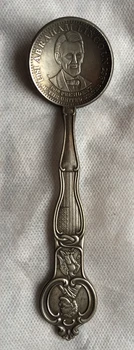 USA 1865 COINS SPOONS
