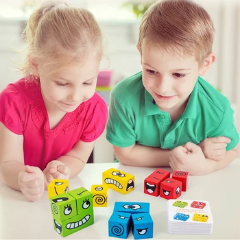 Novo Montessori Izobraževalne Lesenih Materialov Igrače Zgodnje Učenje Predšolskih Poučevanja Inteligence Tekmo Puzzle Igrača za Otroke