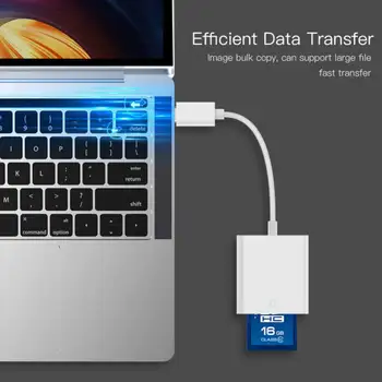 USB 3.1 Tip C Za SD Kartico Fotoaparata Bralec OTG Kabel za Ipad Pro Telefon Huawei Samsung