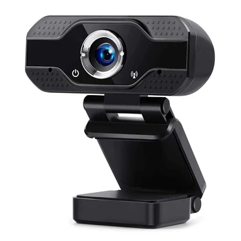 Video Konference, v Živo Pretakanje Spletna Kamera z Mikrofonom 1080P HD USB Webcam Široki Video Delo Doma Dodatki