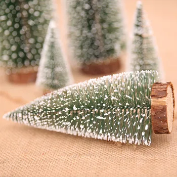 Malo Pines Iglo Drevo Pokrivalo Navidad Drevo Okraski Ornament, Božični Okraski za Dom, Pisarno Tabela Božič, Novo Leto 2021