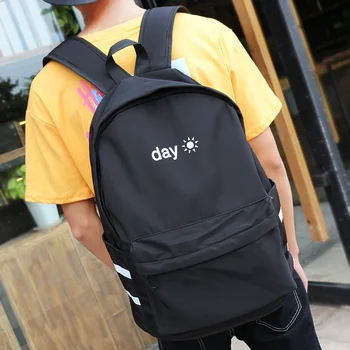 110918 new hot student school bag laptop backpack men casual travel bag