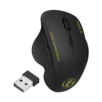 2.4 G Wireless Mouse Računalnik Laptop 800-1600 DPI 6 Gumbe na Baterijski Pogon Wireless Gaming Miška