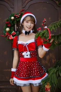 Božič Santa Obleka Princess Uspešnosti Kostum