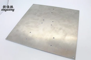 3D tiskalnik pribor Reprap MK2B toplo posteljo aluminijasto ploščo ogrevanje ploščo aluminija tablice velikosti 220 * 220 * 3 mm