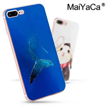 MaiYaCa kita Živali v oceanu Novost Fundas Telefon Primeru Kritje za iPhone 8 7 6 6S Plus X 5 5S SE 11pro primeru Zajema