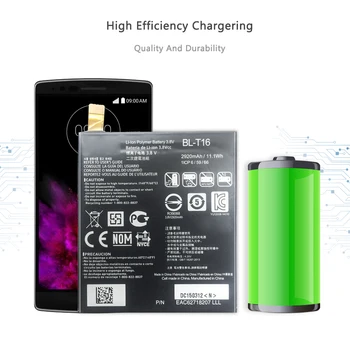 BL-T16 Mobilni Telefon Baterija za LG H955A H959 G Flex 2 Vu 4 Vu4 H950 LS996 H955 US995 Nadomestno Baterijo 3000mAh