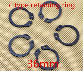 50pcs/veliko m36 36 mm tip C snap ring ,C tip ohranjanje posnetek obroč podložka legiranega jekla