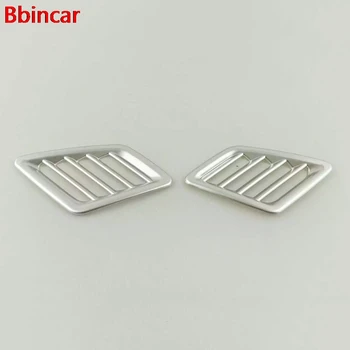 Bbincar ABS Chome Mat Sprednji Plošči klima AC Prezračevalni Odprtini Trim Kritje 2pcs Za Nissan Tiida Pulsar C13 2016