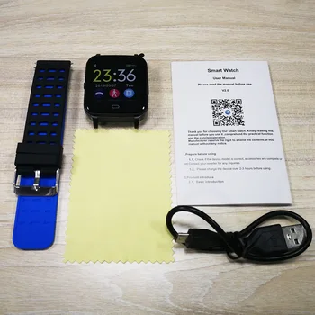 Pametno Gledati, Bluetooth, Touch Screen Smartwatch M5 Srčni utrip, Krvni Tlak za otroke in moških v skladu z Androidom IOS