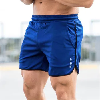Telovadnice hlače Mens Tele-Dolžina telovadnic Fitnes, Bodybuilding Priložnostne Joggers vaja blagovne Znamke športne kratke hlače Sweatpants Šport
